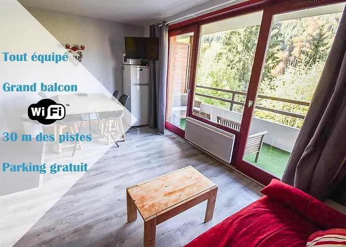 Le Relai S31 - Grand Et Lumineux Studio Avec Coin Montagne 4-6 Pers, Tout Equipe, Avec Wifi, A 30M Des Pistes Avec Un Grand Balcon, Draps Non Compris