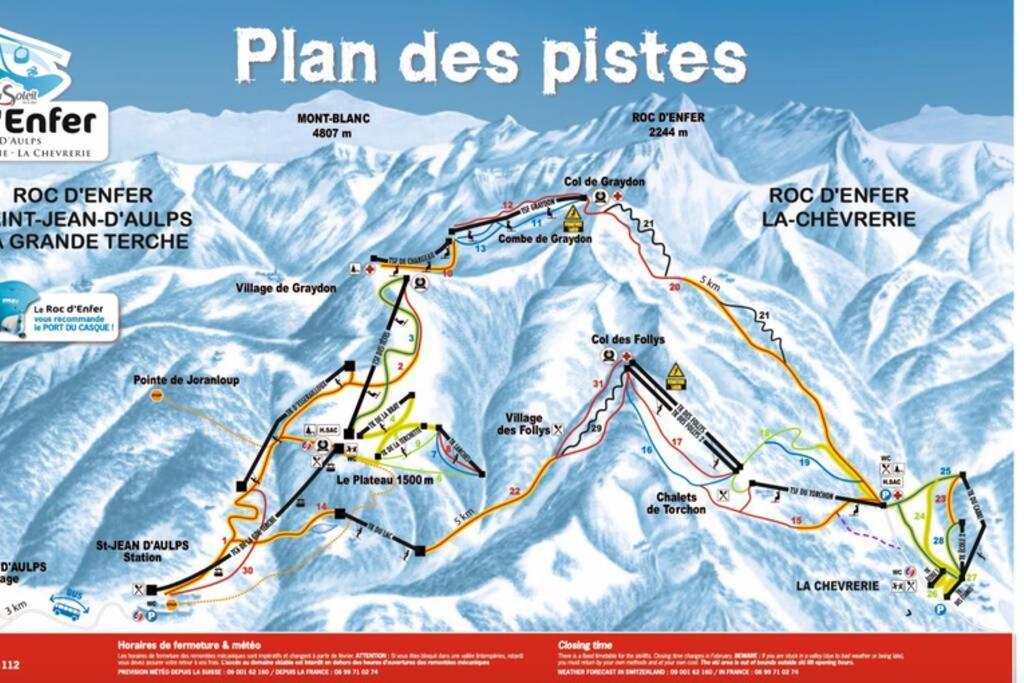 Apartment Le Relai S31: Ski-side With Mountain Views Saint-Jean-d'Aulps